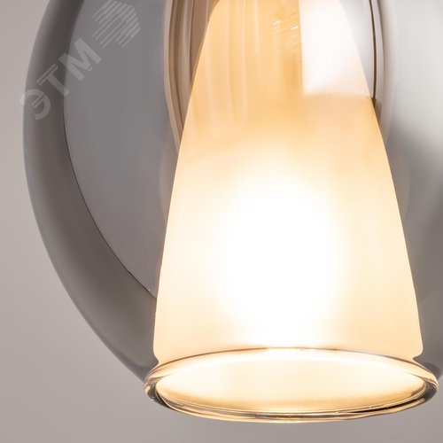 Светильник подвесной Duality E27х1х60W Черный - фото 2