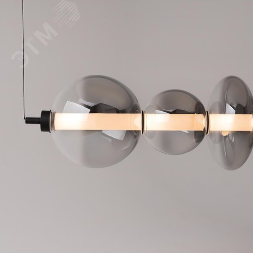 Светильник подвесной Futuro LED 40W Черный - фото 2