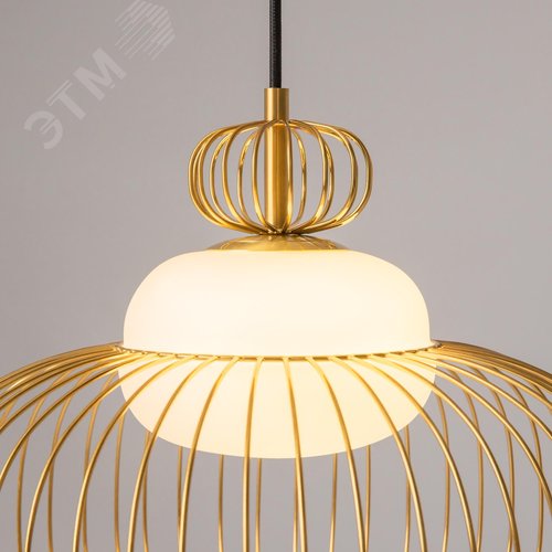 Светильник подвесной Levitation G9х1х40W Латунь - фото 2