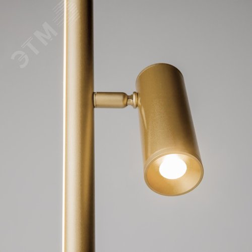 Светильник напольный (торшер) Thin LED 14W Латунь - фото 2