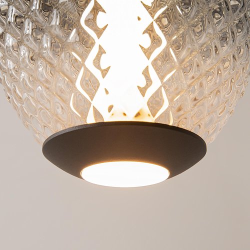 Светильник подвесной Bruma LED 14W Черный - фото 2