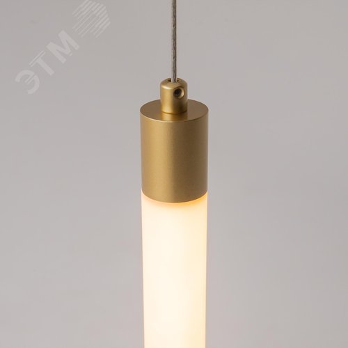 Светильник подвесной Ray LED 10W Золото - фото 2