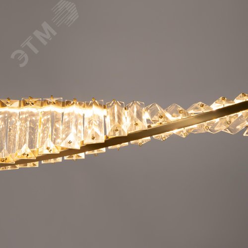 Светильник подвесной Krone LED 36W Латунь - фото 2