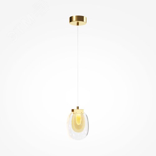 Светильник подвесной Biology LED 3W Латунь - фото 2