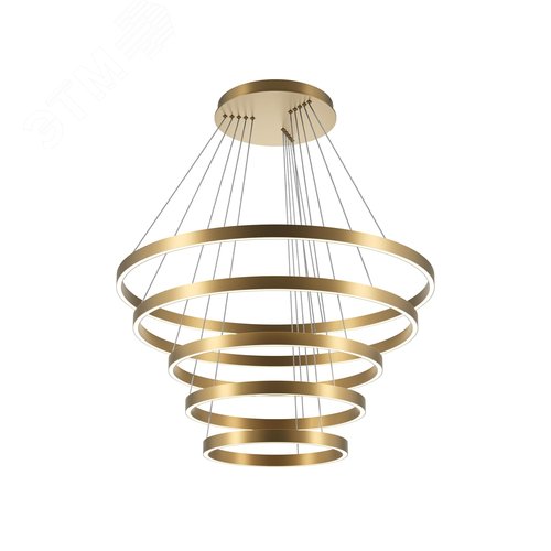 Светильник подвесной Rim LED 173W Латунь - фото 1