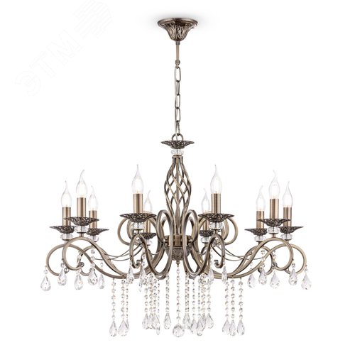 Люстра Grace E14х10х60W Бронза - фото 2