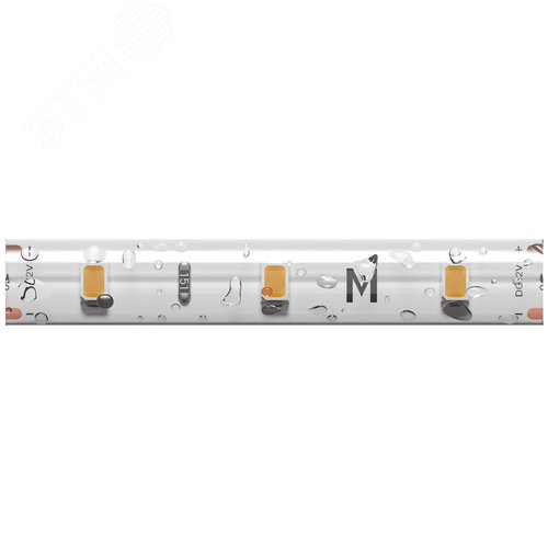 Лента светодиодная 12В 2835 7,2Вт/м 4000К 5м IP 65 - фото 1