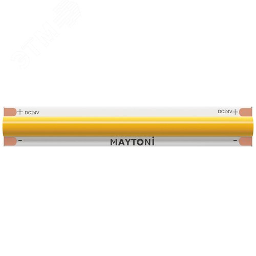 Лента светодиодная 24В COB 8Вт/м 6000К 5м IP 20 - фото 1