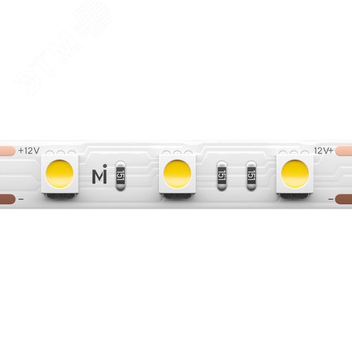 Лента светодиодная Base 12В 5050 14,4Вт/м 3000K 5м IP 20 - фото 1