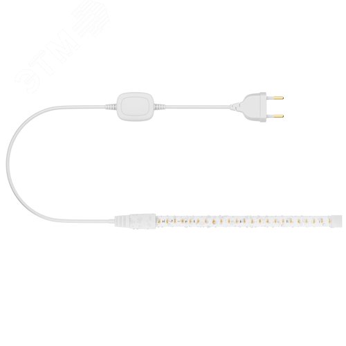 Лента светодиодная 220В 2835 8Вт/м 6000K 50м IP 65 - фото 1