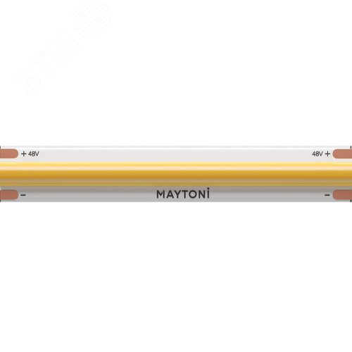 Изображение товара Лента светодиодная 48В COB 8Вт/м 3000K 20м IP 20 (шт)