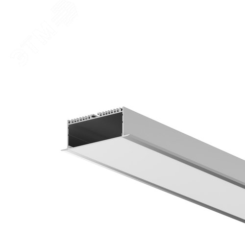 Профиль алюминиевый встраиваемый ALM-8832-S-2M - фото 1