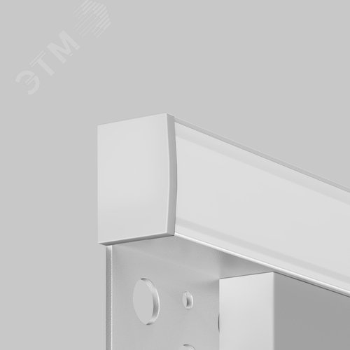 Комплект заглушек (для профиля ALM-3611-S-2M) 2 шт., белый - фото 3