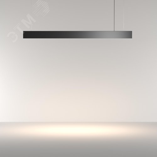 Светильник подвесной BASIS LED 36W Черный - фото 2