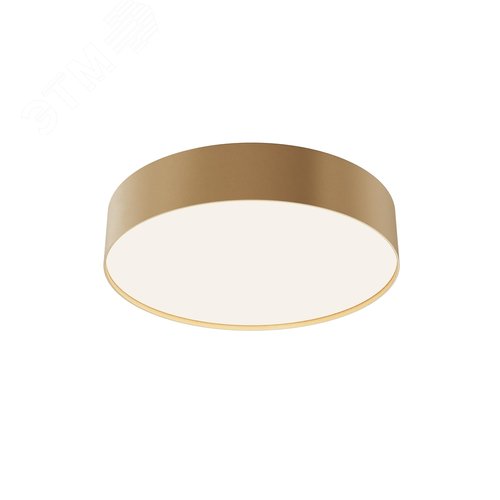 Светильник потолочный Zon LED 36W Матовое Золото - фото 1