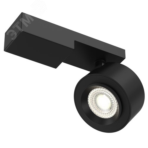 Светильник потолочный Treo LED 13W Черный - фото 1