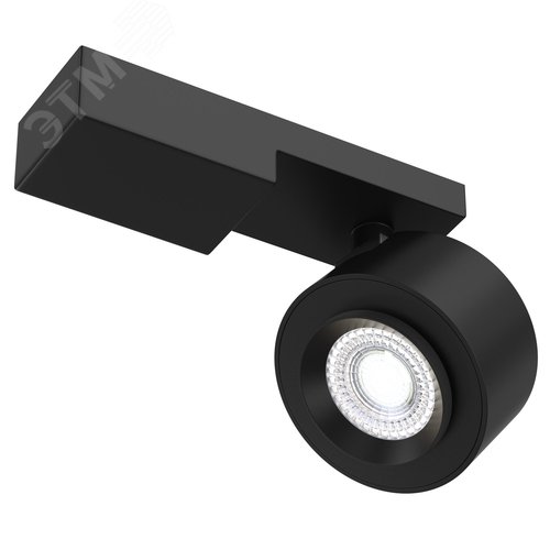Светильник потолочный Treo LED 13W Черный - фото 1