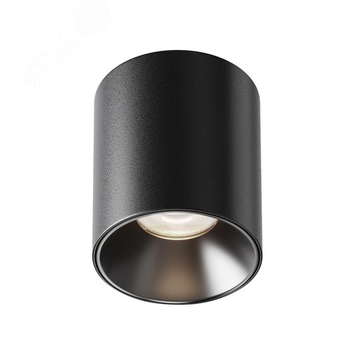 Светильник потолочный Alfa LED LED 12W Черный - фото 1