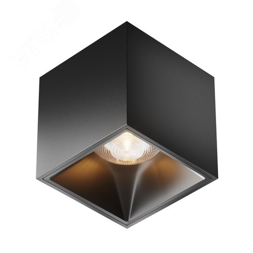 Светильник потолочный Alfa LED LED 12W Черный - фото 1