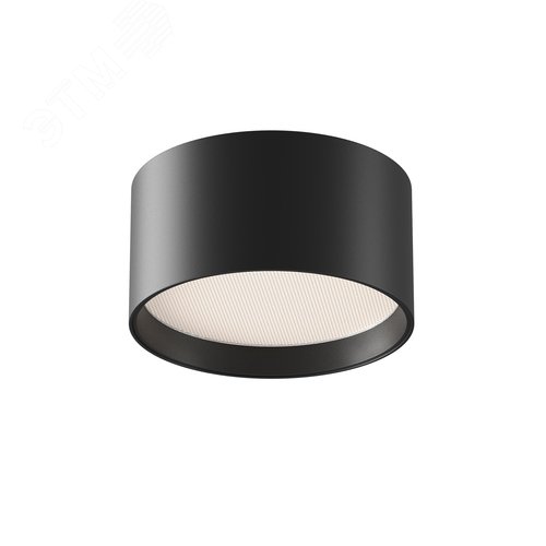 Светильник потолочный Glare LED 12W Черный - фото 1