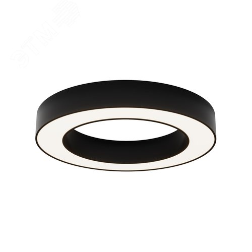 Светильник потолочный Lua LED 36W Черный - фото 1
