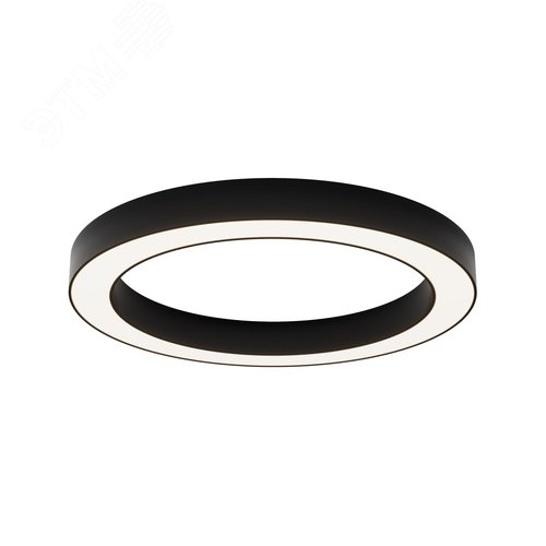 Светильник потолочный Lua LED 45W Черный - фото 1