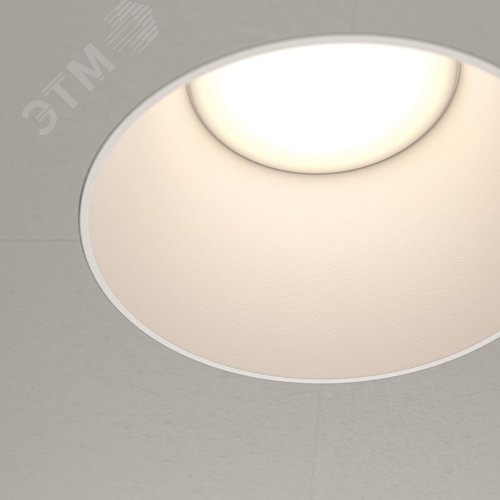 Светильник встраиваемый Share под лампу GU10 1x10Вт белый - фото 5