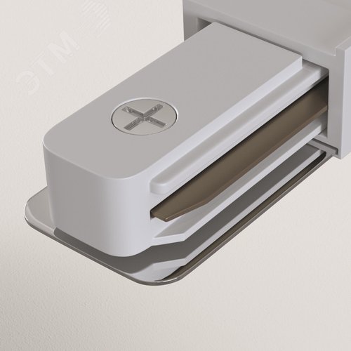 Коннектор прямой Unity белый - фото 2