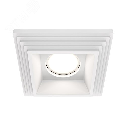 Светильник встраиваемый Gyps Modern GU10 10Вт - фото 1