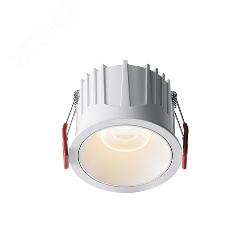 Светильник встраиваемый Downlight Alfa LED 3000K 15Вт 60 град IP20 CRI90 Белый круглый 63х85мм 1520Лм - фото 1