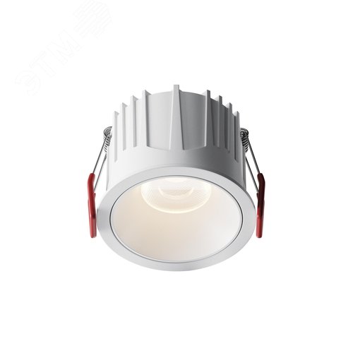Светильник встраиваемый Downlight Alfa LED 4000K 15Вт 60 град IP20 CRI90 Белый круглый 63х85мм 1630Лм - фото 1