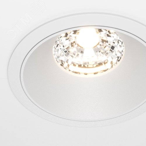 Светильник встраиваемый Downlight Alfa LED 3000K 15Вт 36 град IP20 CRI90 Белый круглый 63х85мм 1150Лм - фото 3