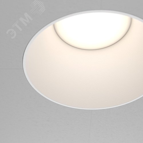 Светильник встраиваемый Share под лампу GU10 1x10Вт белый - фото 8