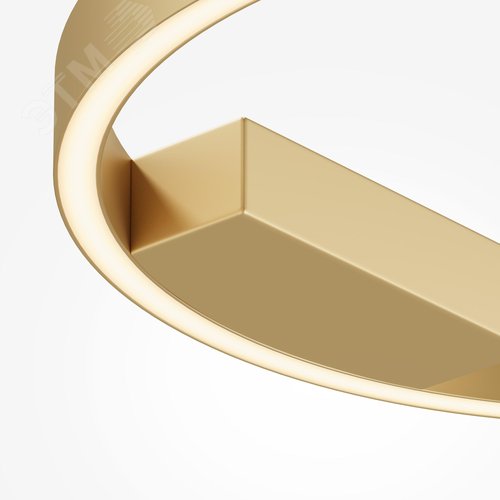 Светильник потолочный Rim LED 24W Латунь - фото 2