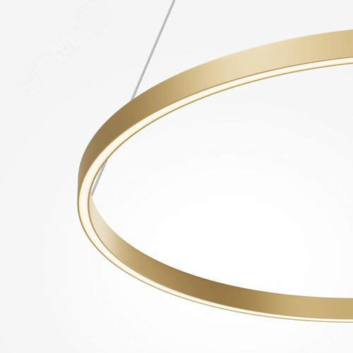 Светильник подвесной Rim LED 51W Латунь - фото 2