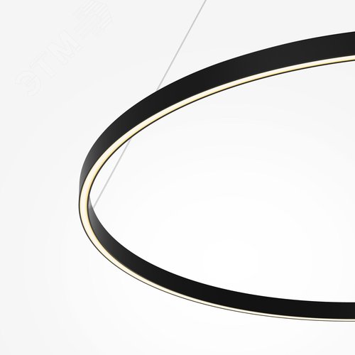 Светильник подвесной Rim LED 60W Черный - фото 2