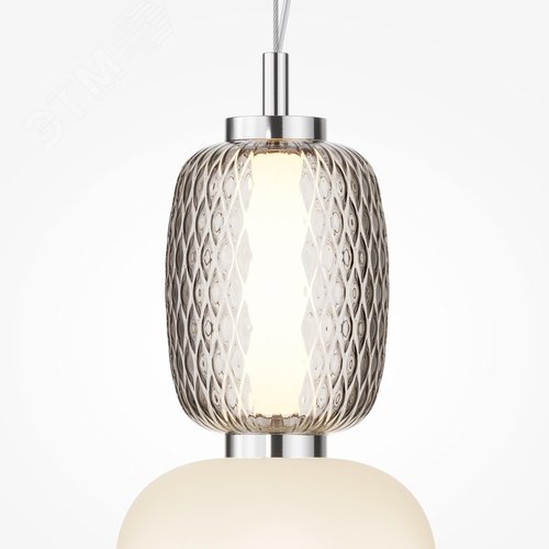 Светильник подвесной Pattern LED 18W Хром - фото 2