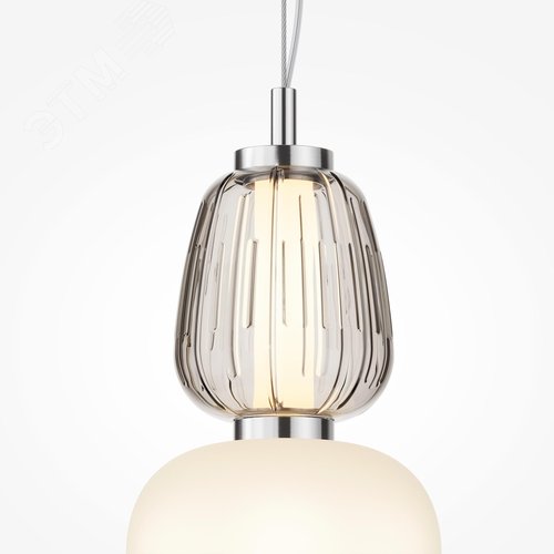 Светильник подвесной Pattern LED 28W Хром - фото 2