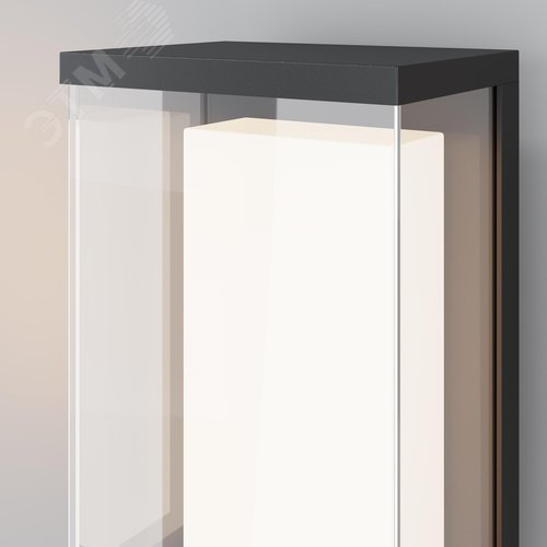 Светильник настенный (бра) Outdoor Baker Street IP 65 LED 10W 3000 K Черный - фото 2