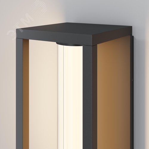 Светильник настенный (бра) Outdoor Expo IP 54 LED 12W 3000 K Черный - фото 2