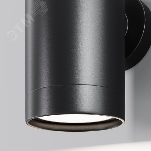 Светильник настенный (бра) Outdoor Clyde IP 54 GU10х1х10W Черный - фото 2