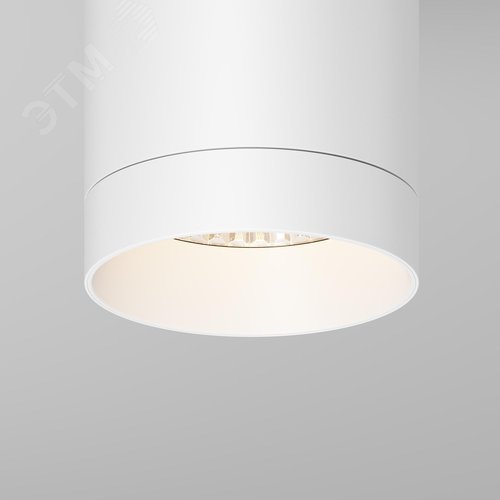 Светильник потолочный Outdoor Luxe IP 65 LED 10W 3000 K Белый - фото 2