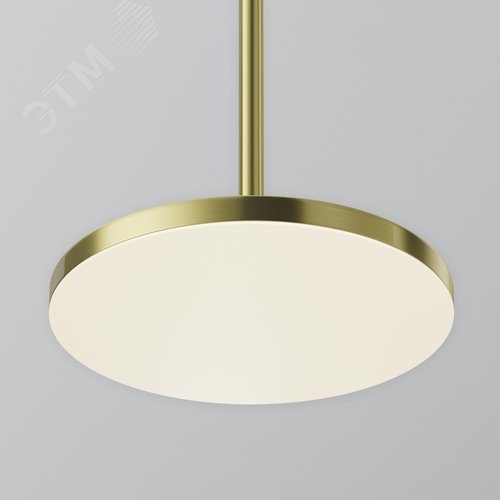 Светильник подвесной Plato LED 12W Латунь - фото 2