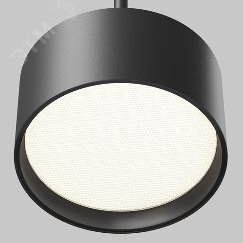 Светильник подвесной Glare LED 12W Черный - фото 2