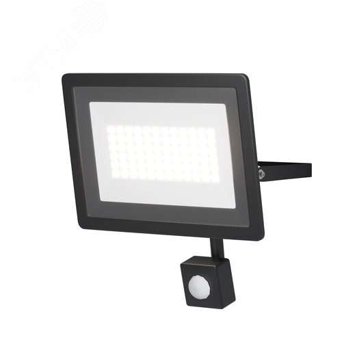 Прожектор Outdoor Flood IP 65 LED 50W 6500 K черный - фото 1