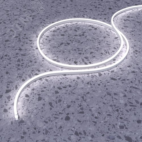 Неон гибкий 1708 24В 9,6Вт/м 6000K IP67 5м, изгиб поперек оптической оси - фото 3