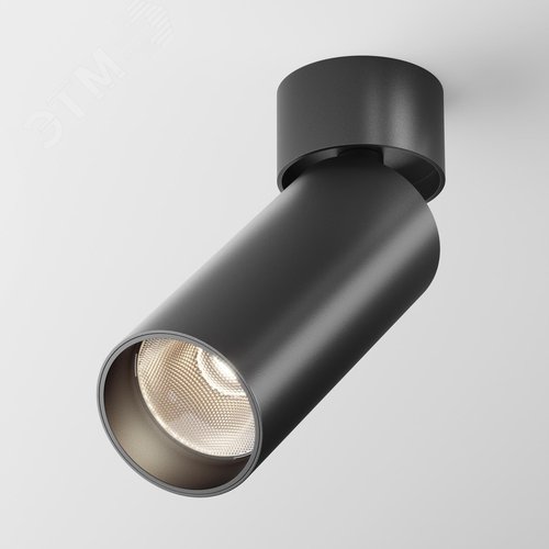 Светильник потолочный FOCUS LED LED 12W Черный - фото 1