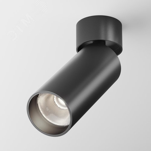 Светильник потолочный FOCUS LED LED 12W Черный - фото 1