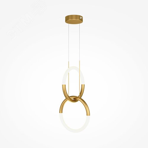 Светильник подвесной Node LED 18W Золото - фото 2