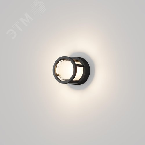 Светильник настенный (бра) Outdoor Wolseley Road IP 54 LED 6W 3000 K Черный - фото 1